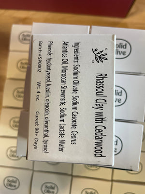 Rhassoul Clay With Cedarwood