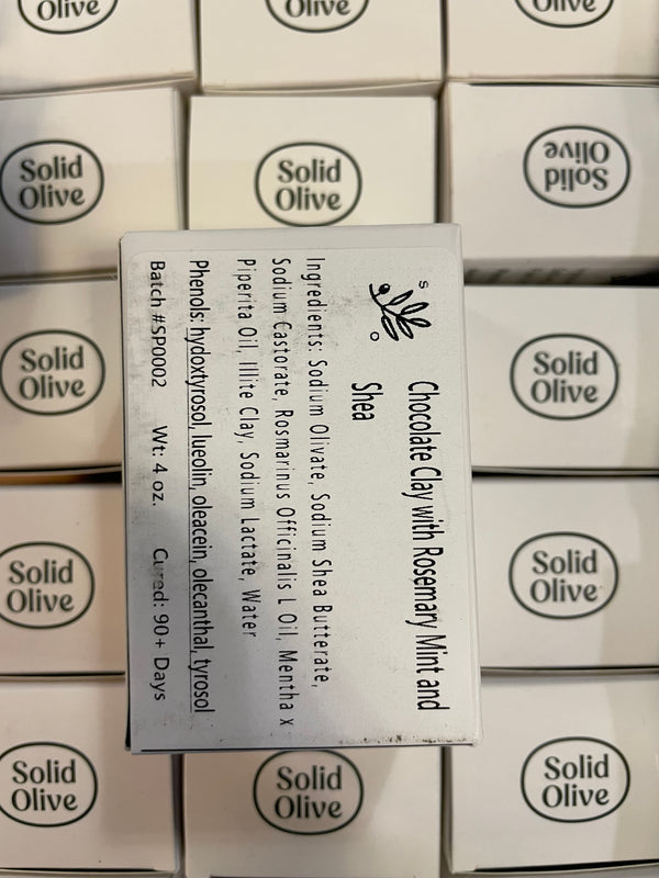 Chocolate Clay With Shea And Rosemary Mint