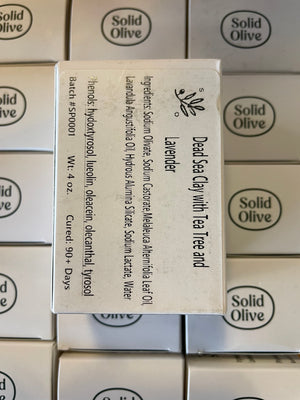 Dead Sea Clay With Tea Tree And Lavender