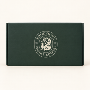 Solid Olive custom dark green curing box
