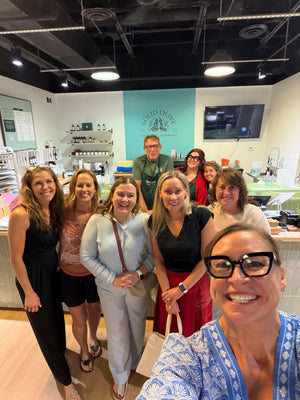 Workshop group with Brad Kellum at Solid Olive in Highlands Ranch