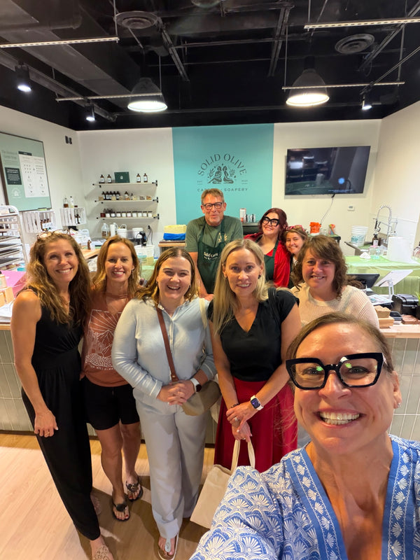 Workshop group with Brad Kellum at Solid Olive in Highlands Ranch